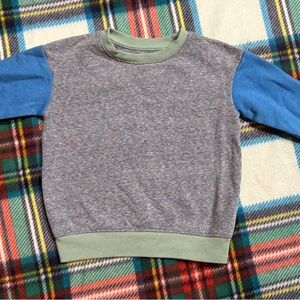 Cat & Jack Gray and Blue Kids Sweater